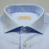 Regent By Pancaldi Camicia In Cotone Oxford Pancadi Celeste Chiaro Slim Fit