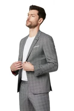 DIGEL Move Extra Slim Fit Abito Extra Slim Fit Digel Move Grigio A Quadri -Meyer Shop 0 03106bad 1280