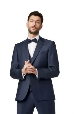 DIGEL Ceremony Abito Elegante Digel Blu Marine Con Panciotto Drop Quattro Corto -Meyer Shop 0 042855a0 1280 1