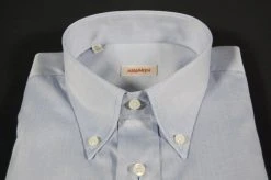 ARAMIS By Inghirami Company Camicia Celeste Aramis Collo Button Down Con Taschino -Meyer Shop 0 042df143 1600