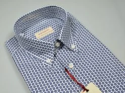 Regent By Pancaldi Camicia A Maniche Corte Pancaldi In Cotone Stampato -Meyer Shop 0 057f4c6e 1600