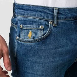 Jeans Stretch Lavaggio Medio Mcs Regular Fit Denim -Meyer Shop 0 0710624b 951 1