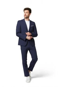 DIGEL Move Extra Slim Fit Abito Slim Fit Digel Blu Marine Misto Lana Bi-stretch -Meyer Shop 0 07eeb699 1280