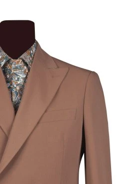 Simbols Made In Italy - Made In Puglia Abito Tegola Slim Fit Doppiopetto Simbols Stretch