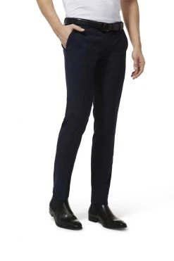 DIGEL Move Extra Slim Fit Pantalone Blu Micro Disegno Slim Fit Digel Move -Meyer Shop 0 0ae64a39 1280