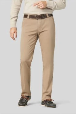 Pantalone Beige Meyer In Cotone Stretch Regular Fit -Meyer Shop 0 0c871f29 1200