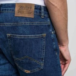 Jeans Mcs Blu Denim Cotone Stretch Stone Washed -Meyer Shop 0 0e6fd2fd 1700