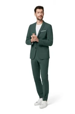 DIGEL Move Extra Slim Fit Abito Slim Fit Digel Verde Misto Lana Bi-stretch -Meyer Shop 0 0ea26613 1280