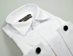 BAGGI CERIMONIA Camicia Da Cerimonia Slim Fit Baggi Collo Diplomatico -Meyer Shop 0 1053c315 1559