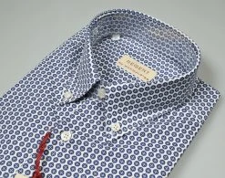 Regent By Pancaldi Camicia A Maniche Corte Pancaldi In Cotone Stampato -Meyer Shop 0 1222f723 1517
