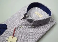 Regent By Pancaldi Camicia Pancaldi Fantasia Geometrica Regular Fit