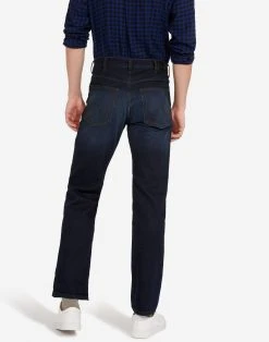 Jeans Wrangler Denim Soft Luxe A Gamba Dritta Tonalità Deep Indigo -Meyer Shop 0 13301f04 1700