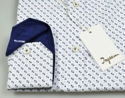 Camicia Button Down Ingram In Cotone Stampato Regular Fit -Meyer Shop 0 1337dfc1 1530