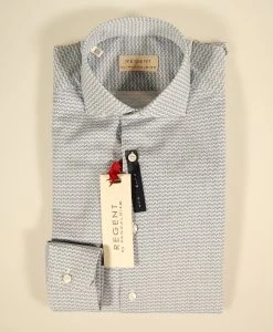 Regent By Pancaldi Camicia Slim Fit Pancaldi Cotone Elasticizzato -Meyer Shop 0 13a7474f 1200