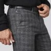MEYER Exclusive Pantalone Modern Fit Grigio Fantasia Principe Di Galles Meyer