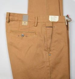 Pantalone Sea Barrier Color Tabacco Cotone Nido D'ape Stretch -Meyer Shop 0 14774cca 1200