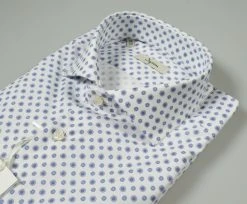 Camicia Slim Fit Ingram Cotone Con Fantasia Stampata -Meyer Shop 0 1d9d9e57 1454