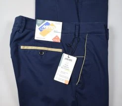Pantalone Meyer Blu Cotone Bio Vestibilità Perfetta -Meyer Shop 0 1df4126b 1700