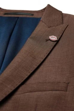 DIGEL Vintage Abito Digel Tabacco Slim Fit Country Chic