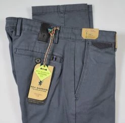 Pantalone Sea Barrier Grigio Scuro In Cotone Raso Stretch Modern Fit -Meyer Shop 0 1eaf7a5e 1700
