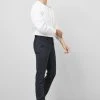 Pantalone Blu Navy In Lana Bi-stretch M5 By Meyer Modern Fit