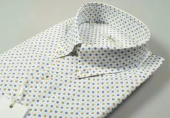 Camicia Button Down Ingram Regular Fit Cotone Stampato