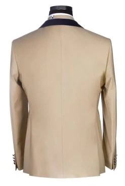Baggi Men Smoking Beige Baggi Slim Fit Con Gilet E Plastron -Meyer Shop 0 2085c044 857