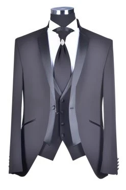 Baggi Men Abito Alla Coreana Da Sposo Nero Baggi Cerimonia -Meyer Shop 0 20a2448a 1700