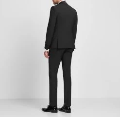 DIGEL Move Extra Slim Fit Smoking Moda Slim Fit Nero Digel Lana Stretch -Meyer Shop 0 2203d879 1600