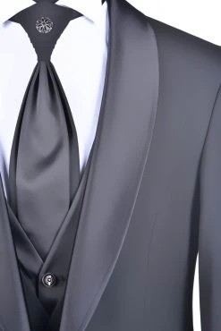 Baggi Men Abito Da Sposo Nero Baggi Cerimonia