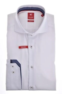 PURE SHIRT Camicia Bianca Pure Con Taschino Modern Fit