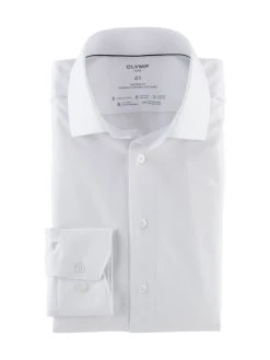OLYMP Luxor Camicia Bianca Olymp Dynamic Flex Modern Fit -Meyer Shop 0 25a4e196 1700