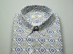 Camicia Ingram Cotone E Lino Regular Fit -Meyer Shop 0 25b47c67 1600