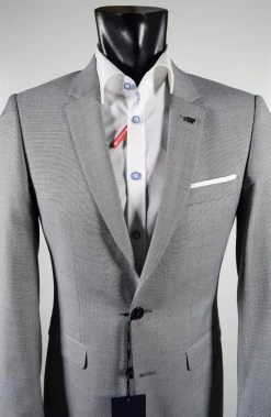 Abito Grigio Chiaro Digel Move Extra Slim Fit Stretch -Meyer Shop 0 25db4096 1200