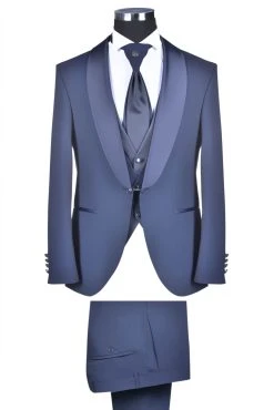 Baggi Men Abito Da Sposo Blu Baggi Cerimonia -Meyer Shop 0 26c3fe26 1700