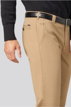 Pantalone Cammello Meyer In Cotone Stretch Regular Fit -Meyer Shop 0 29b882c4 1200