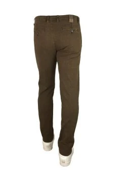 Pantalone Sea Barrier Verde A Quadri Cotone Stretch -Meyer Shop 0 2aba3e50 750