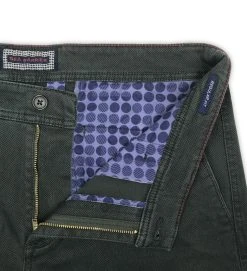 Pantalone Modern Fit Blu Sea Barrier Cotone Stretch Operato -Meyer Shop 0 2b536f07 792 1