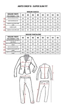 Simbols Made In Italy - Made In Puglia Abito Bluette Simbols Super Slim Fit