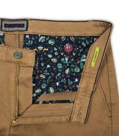 Pantalone Sea Barrier Grigio Scuro In Cotone Raso Stretch Modern Fit