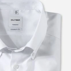 OLYMP TENDENZ Camicia Bianca Olymp Collo Button Down Con Taschino Modern Fit -Meyer Shop 0 31c4d731 706