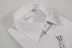 ARAMIS By Inghirami Company Camicia Slim Fit Grigio Perla Aramis In Puro Cotone -Meyer Shop 0 34468a75 1600