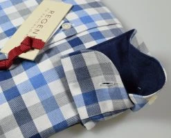 Regent By Pancaldi Camicia Button Down A Quadri Pancaldi In Flanella Regular Fit -Meyer Shop 0 3539ae3d 1482