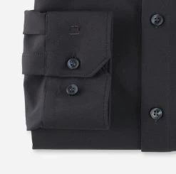 OLYMP No. Six Camicia Olymp In Jersey Blu Scuro Super Slim Fit -Meyer Shop 0 37829494 706