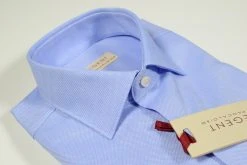 Regent By Pancaldi Camicia Azzurra Pancaldi Regular Fit Cotone Oxford