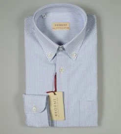 Regent By Pancaldi Camicia Pancaldi A Righe Celeste Chiaro Regular Fit -Meyer Shop 0 3b651b63 1200