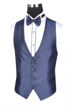 Baggi Men Abito Baggi Blu Damascato Con Petto A Lancia -Meyer Shop 0 3dd9470c 1700