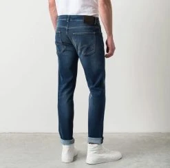 Jeans Mcs Slim Fit Super Stretch Demim Lavaggio Medio -Meyer Shop 0 3fbed505 948