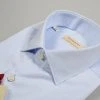 Regent By Pancaldi Camicia Regular Fit Pancaldi Celeste Chiaro Cotone Alto Pregio