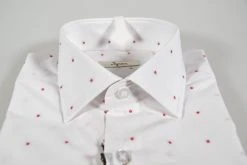 Camicia Ingram Slim Fit Fil Coupè Rosso -Meyer Shop 0 43105ab1 1600